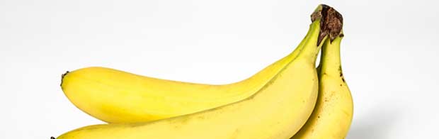 Bananer er en god kaliumkilde